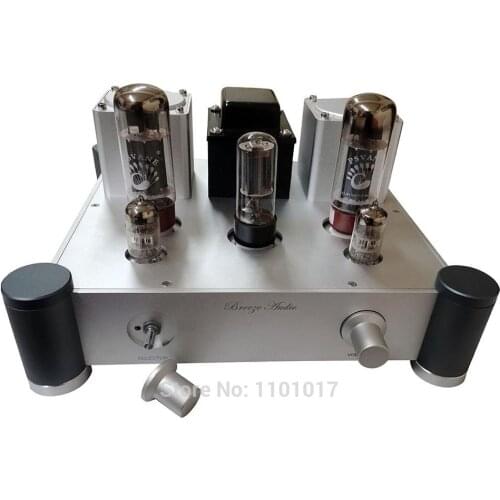 Weiliang A20 EL34 Tube Amplifier HIFI EXQUIS Single-ended Classe A Lamp Amp Breeze Audio WBAA20