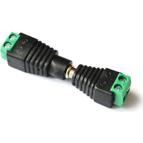 1 Pair Male + Female High Quality 2.1mm x 5.5mm for DC Power Jack Adapter Connector Plug For CCTV Camera