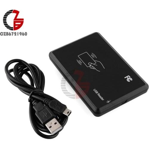 125Khz USB RFID Contactless Proximity Sensor Smart ID Card Reader EM4100
