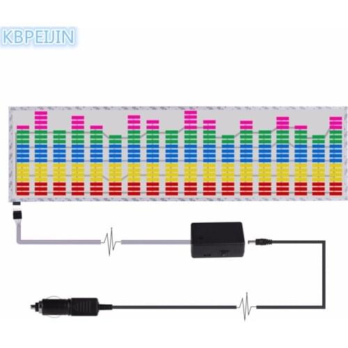 Car styling neon light car LED music Rhythm sticker for Porsche cayenne macan 911 panamera 997 996 918 955 accessories 90*25cm