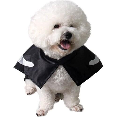 Dog Halloween Costume Skull Cloak Chihuahua cat Accessories For Small Supplies Yorkshire Terrier Pet Shop gatos Acessorios