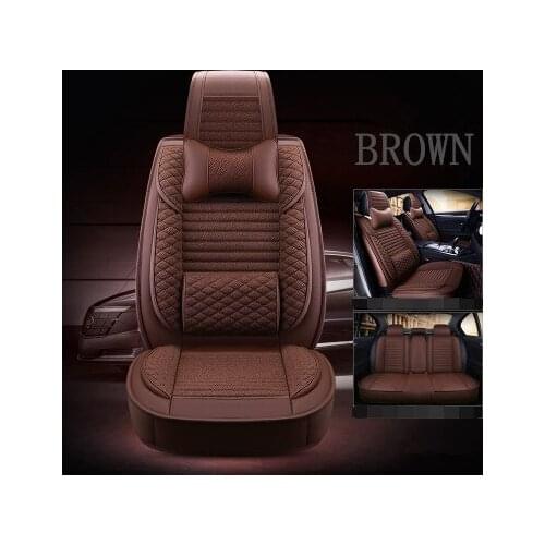 Best quality! Full set car seat covers for Hyundai Santa fe 5 seats 2018-2006 breathable durable seat covers for Santafe 2017