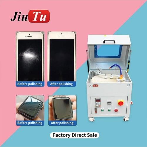 Mobile Phone Screen Scratch Eight Head Polishing Repair Machine For Flat Curved Tablet Glass Refurbish
