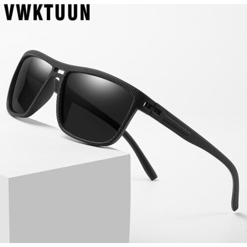 VWKTUUN Pilot Sunglasses Men Polarized Sunglasses Twin Beam Driving Driver Glasses Male Outdoor Eyewear Polarized Shades