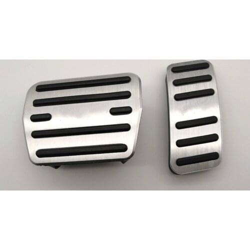 Car Foot Fuel Pedal Brake Clutch Pedals Cover For Volkswagen VW Golf 7 Mk7 2013-2018 Parts Car styling Accessories