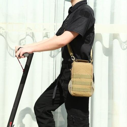 Nylon Bicycle Front Tube Frame Bag Scooter Handlebar Camera Mobile Phone Pouch Biking Portable Dustproof Cycling Part