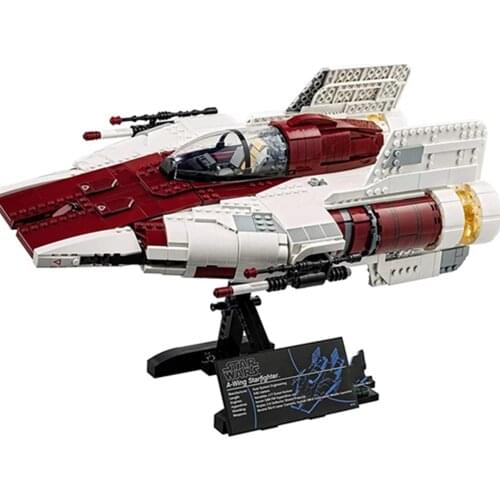 New 1673PCS Star Space Wars UCS RZ-1 A-wing Fighter Interceptor Starfighter Model Building Block Bricks Toy Kid Gift