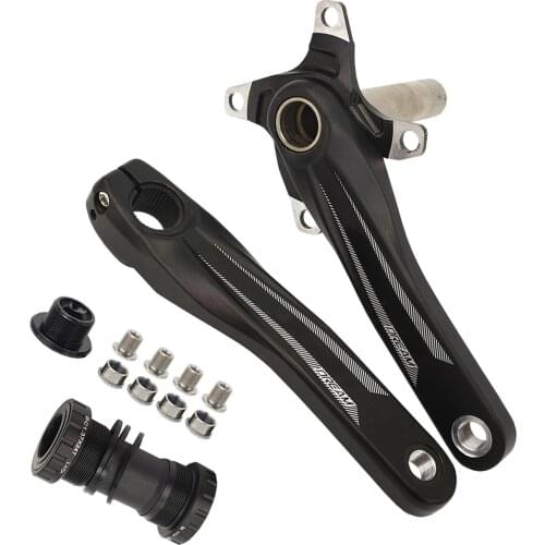 Mountain Bike 170mm Crankset 170mm 104 BCD Mountain Bike Crank Arm Set With Bottom Bracket Chainring Bolts For Mountain Bike
