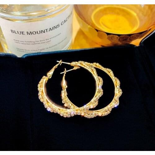 Sinbonlant Women's Gold Earrings