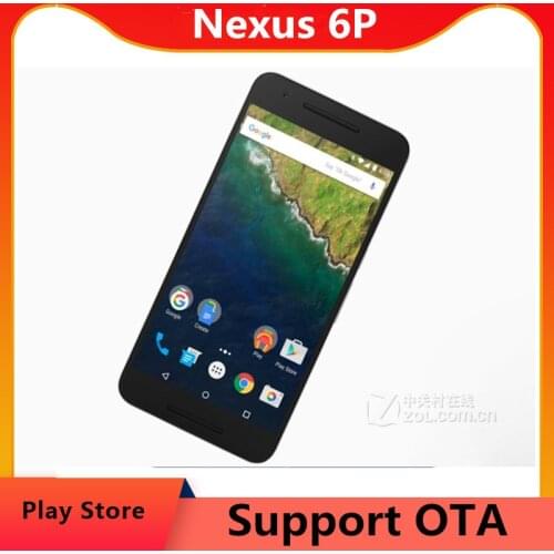 Global Version HuaWei Nexus 6P 4G LTE Cell Phone 5.7" IPS 2560X1440 12.0MP Fingerprint NFC Snapdragon 810 Android 6.0 GPS OTA