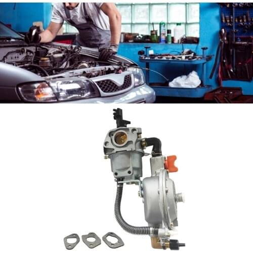 Compatible with 168F/GX160 Multi-fuel Carburetor Dual Fuel Carburetor LPG NG Conversion Kit Gasoline Generator 2.5-5KW
