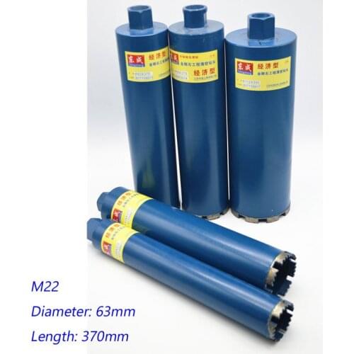 63*370mm Diamond Core Drill Bit 63mm Water Concrete Wall Hole Drill