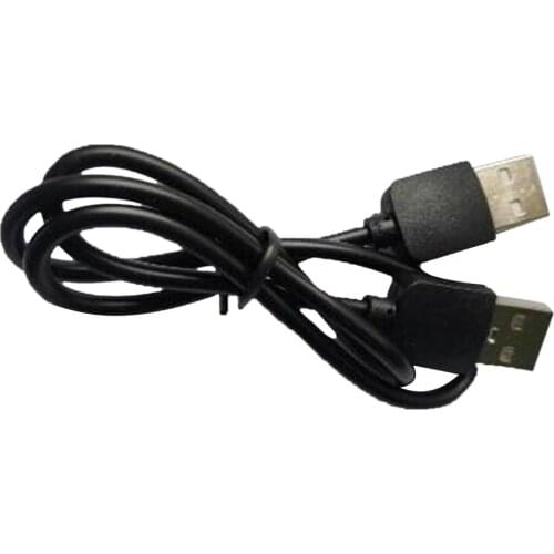 High Quality Black USB 2.0 Male To Male M/M Extension Connector Adapter Cable Cord Wire Wholesale in stock