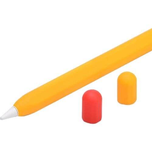 Protective Case For Apple Pencil 2 Pen Stylus Penpoint Cover Silicone Protector Case For Apple Pencil2 Tablet Touch Stylus Case