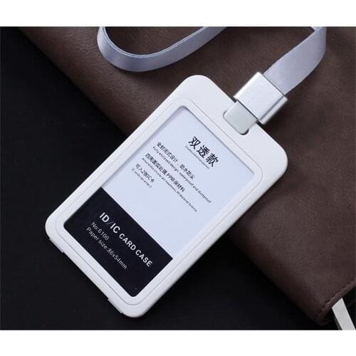 Nurse Badge Lanyard Card Case with Suspension Lanyard Cord