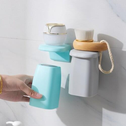 1PC Eco-friendly Bathroom Sets Japanese-style Thick Circular Cups Toothbrush Holder Cup PP Rinsing Cup Wash Tooth Mug