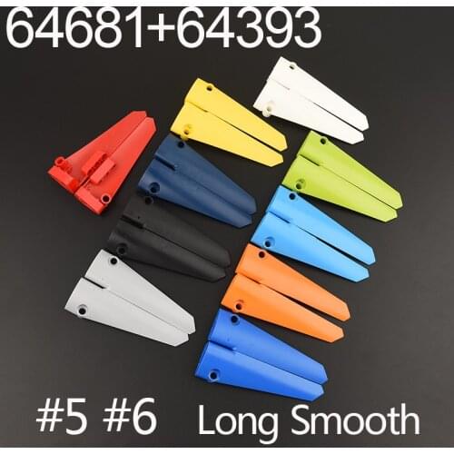 2Pairs High-Tech Panel Fairing 64393 64681 #5,#6 Long Smooth MOC Building Blocks Bricks Accessories Parts DIY Build Toys