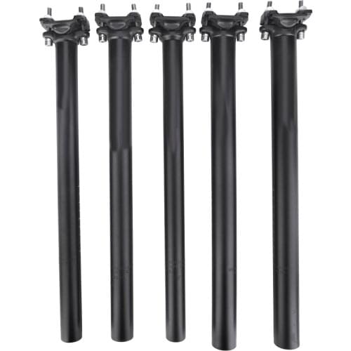 25.4 27.2 28.6 30.9 31.6*400mm Bicycle Seatpost Seat Post Shock Absorber Tube MTB Mountain Road Bike Seat Tube Adjustable Angle