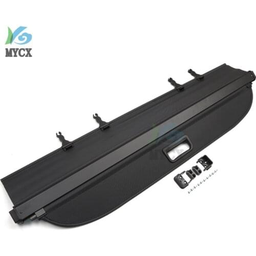 Car Accessories Rear Boot Trunk Cargo Cover Security Shield Shade Black For Honda Fit 2014-2018