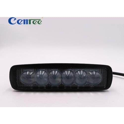 CENREE 1Pcs 18W 1080LM 9-30V IP67 6000K White light Spot LED Offroad Lamp Worklight for Off Road ATV Car LED Light Bar