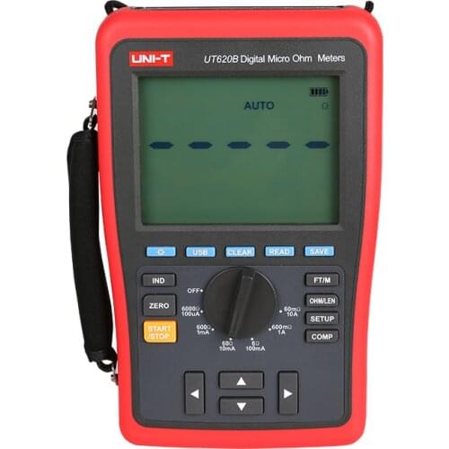 UNI-T UT620B USB data transmission keep DC low resistance tester digital earth