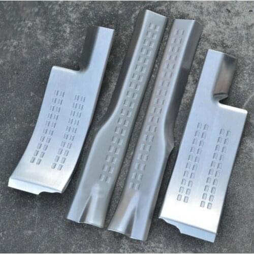 Freeshipping decorative mirrors outdoor advertising threshold for Mitsubishi Outlander Car Styling Accessories threshol