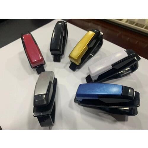 Holder for Glasses Case Universal Eyeglasses Holder Cover Auto Sun Visor Clip Sunglasses Stand Car Accessories