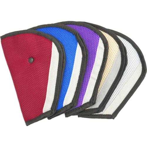 Children Kids Car Seat Safety Belt Harness Strap Adjuster Pad Cover Fixator