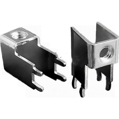 PCB-77 M4 Circuit Board Junction Column 4mm PCB Welding Terminal Crimping Terminal 100pcs