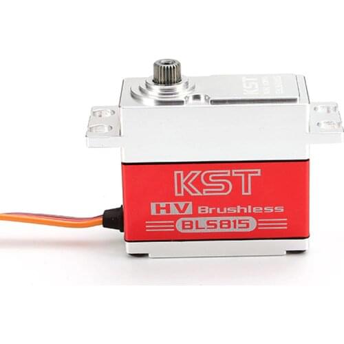 KST BLS815 High Voltage Brushless Metal Gear Servo 0.07sec 8.4V 20kg 550-700 Helicopter 1/10 rc car For 550-700 Helicopter