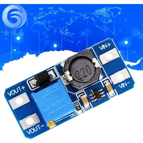 5 PCs DC-DC Boost Module 2A Inverter Board Input Voltage 2-24V L 5/9/12/-28V Adjustable 2577 New Style