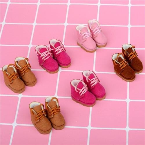 New Ob11 Snow Boots obitsu11 Shoes suitable for ob11,obitsu11,P9, cu-poche,1/12 BJD Dolls accesories