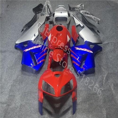 ABS Injection Molding fairings for HONDA CBR600RR 2005 2006 CBR 600 RR 05 06 red blue silver black bodywork fairing