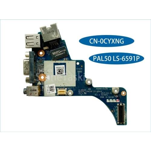 Original USB Interface Board For Dell Latitude E6420 Laptop USB card Board PAL50 LS-6591P CN-0CYXNG 100% Tested