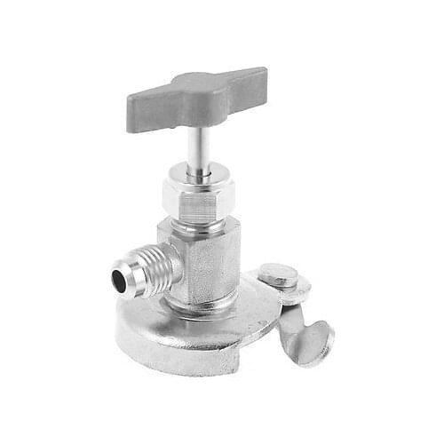 Male Threaded Can Tap Valve Bottle Opener for R134a/R12 Refrigerant