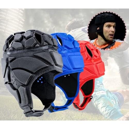 Pro Helmet - EVA Shockproof Headgear for Rugby Flag Football Soccer Goalkeeper & Goalie - Unisex for Youth and Adult