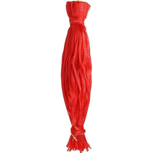 Watermelon Nets, 100 Pack 23.5 Inches Reusable Fruit Melon Net Bag for Produce Storage Mesh Potato Bags with Drawstring