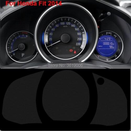 TOMMIA For Honda Fit 2014-18 Screen Protector HD 4H Dashboard Protection Film Anti-scratches Car Sticker
