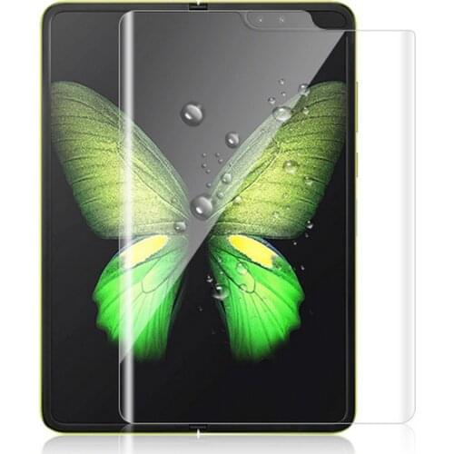 TPU HD Film Full Cover Phone Screen Protective Film for Samsung Galaxy Fold Front Rear Screen Anti-scratch Films Protector