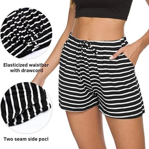 Womens Shorts Summer Short Pants Women Pajama Shorts Beach Soprt Pants Lounge Sleep Shorts Pajama Casual Bottoms Sweatpants