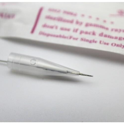 100pcs/lot 3RL Individually Packed Needle Tips Permanent Makeup Tattoo Machine Needle Caps For Sunshine Giant Sun Tattoo Machine