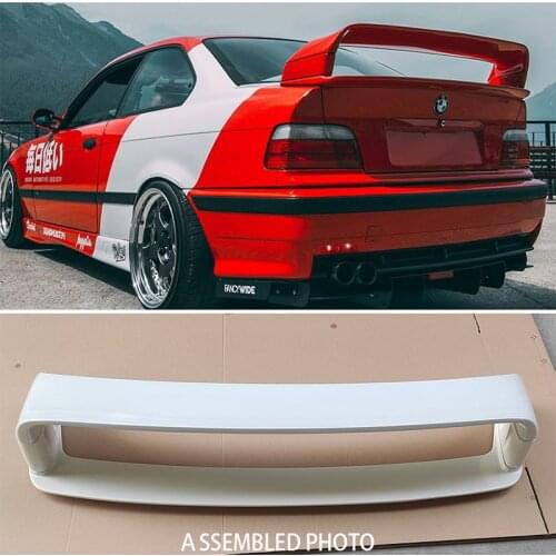 1990-2002 For BMW E36 M3 GT Style high quality ABS Rear Spoiler E36 Series 3 coupe DIY paint by E36 spoilers