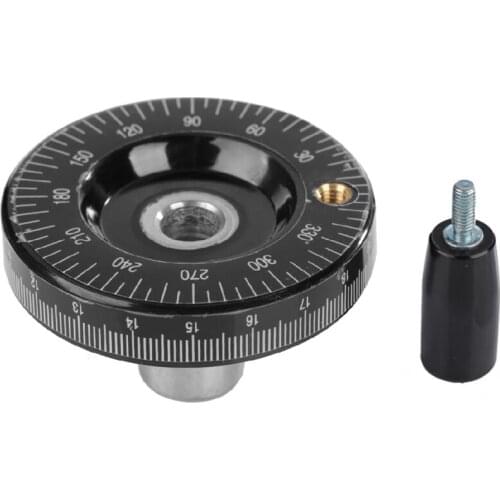 6m Solid Hand Wheel Scale Hand Wheel Mechanical Parts Bakelite Machine Handle Calibrated Handwheel