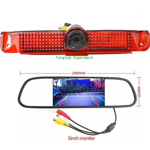 Car Braker Light Rear View Reverse Backup Camera For CHEVROLET EXPRESS VAN/GMC SAVANA 2003-2016