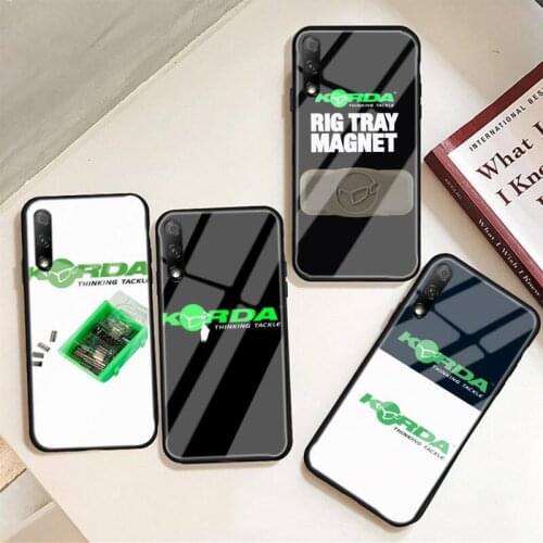 Korda Fishing Tackle Phone Case For Huawei P9 10 20pro 30lite Mate 9 10lite 20pro Honor 7A 8X 9 Nova3i 5ipro Tempered Glass
