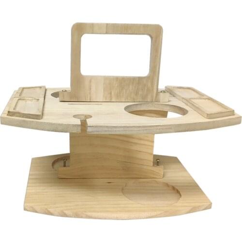 Wooden Picnic Camping Table Outdoor Portable Beach Table Removable