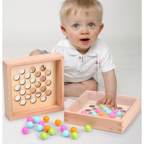 Childrens Finger Game Wooden 3-6 Year Old Parent-child Table Game Focus Training Toy Parent-child Interactive Toy