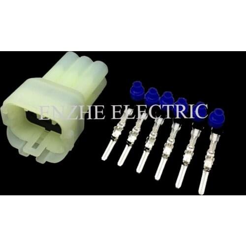 DJ7064Y-2.2-11 Includes terminals seal MG641047 car wire male connector cable terminal 6 pin connector automotive Plug