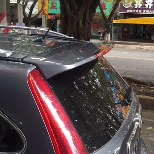 For Honda CRV CR-V LED Light Spoiler 2007 2008 2009 2010 2011 High Quality ABS Material Car Rear Trunk Wing Accessories Body Kit