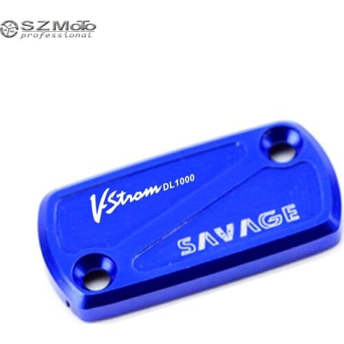 Rear Brake Reservoir Cover For SUZUKI DL 1000 DL1000 V-STROM VSTROM 2014-2012 2013 Motorcycle CNC Fluid Cylinder Cap